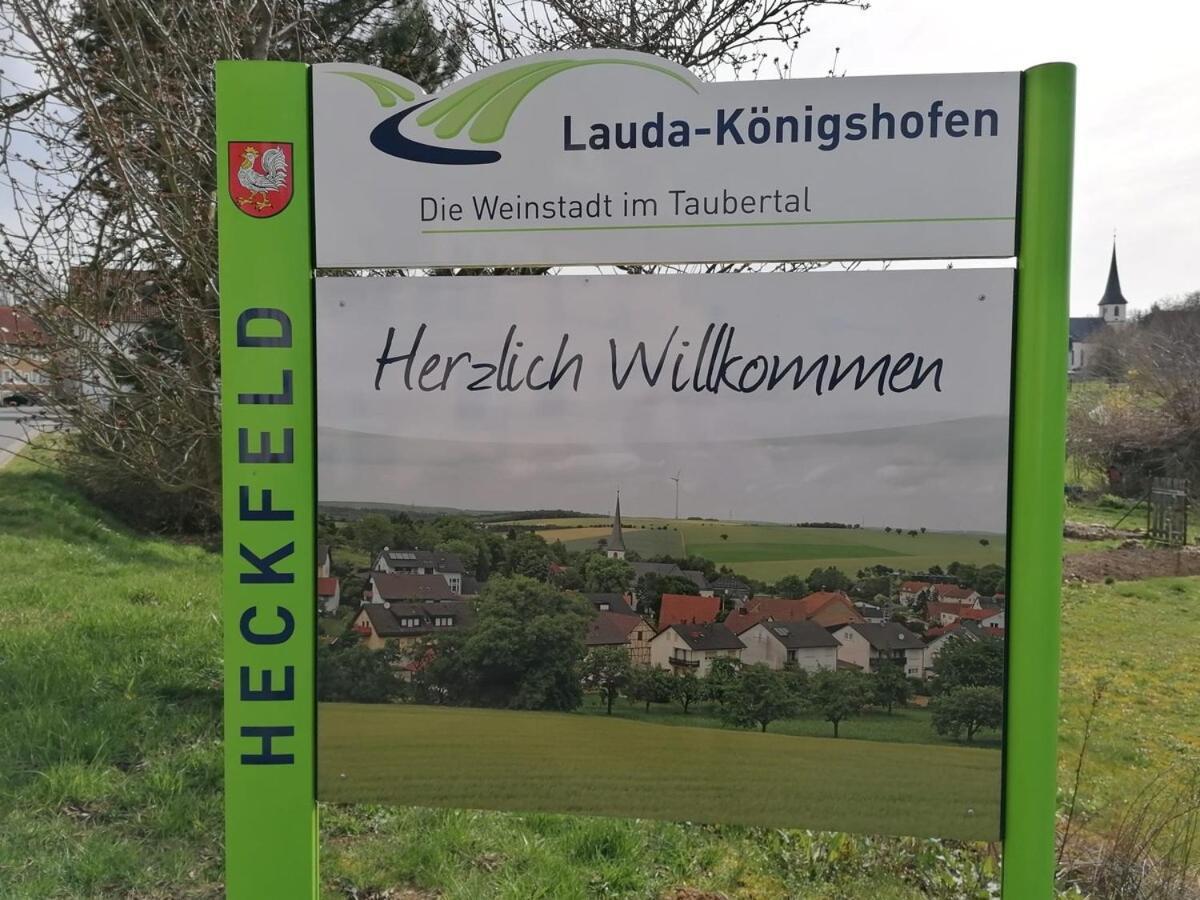 Ferienwohnung Pflueger Mit Terrasse Lauda-Königshofen Exterior foto